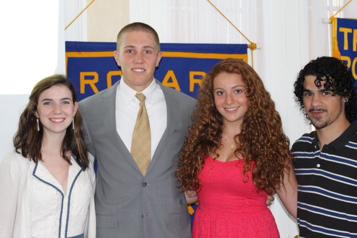 Shaylan Kolodney, Alex McGrainer, Mallory Milestone and Christopher Iorio