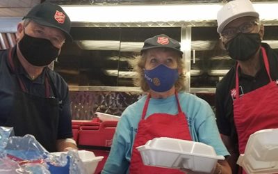 A Busy Night at the Salvation Army Food Canteen